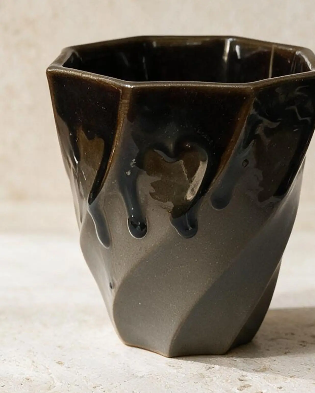 Flow Kahve Kupası M — Flow koleksiyonu, stoneware