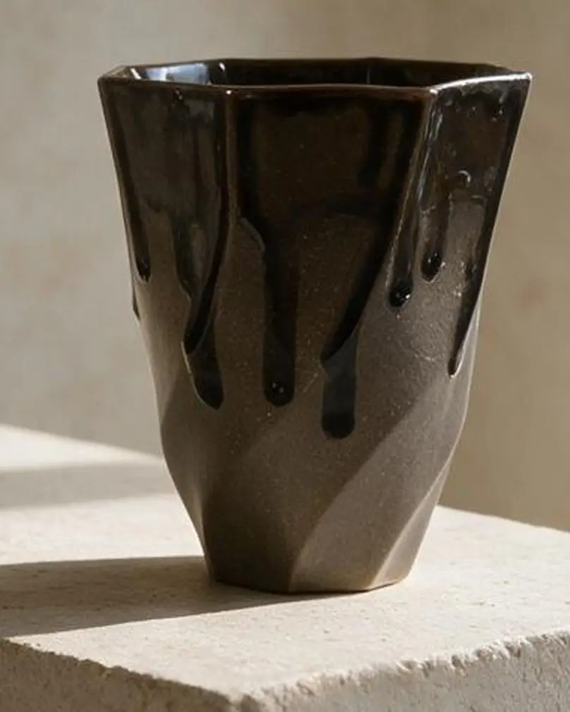 Flow Kahve Kupası L — Flow koleksiyonu, stoneware